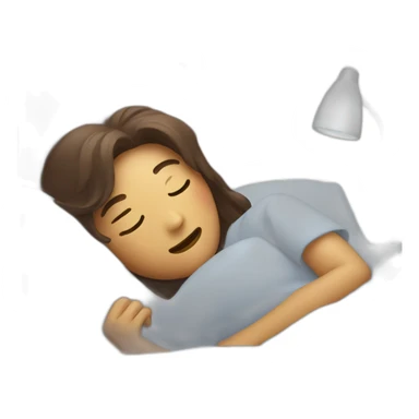 Chat qui dort sticker