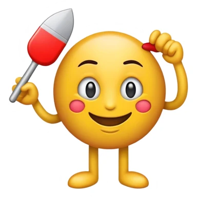 créame un emoji donde diga "adelante por tu salud con una fleja morada hacía la derech sticker