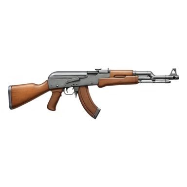 Realistic akm 47 ينظر جهة اليسار و مكتمل من جميع النواحي لا اريد شكله كرتوني sticker