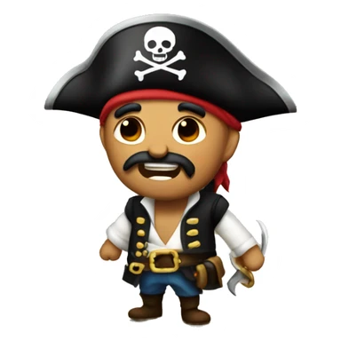 pirate saying yarrr sticker