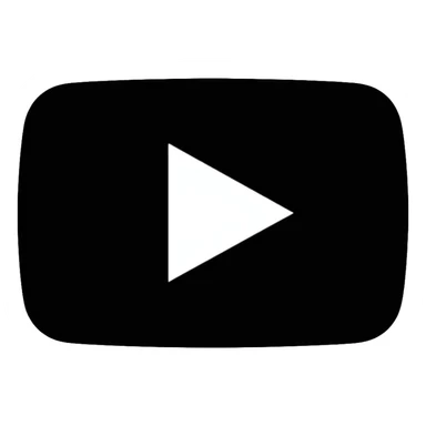 YouTube Shorts logo, black vertical rectangle with rounded corners and white play button in the center sticker