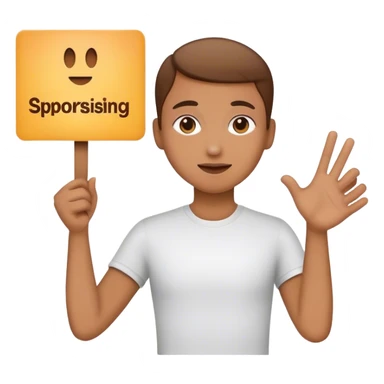 Sponsoring  sticker