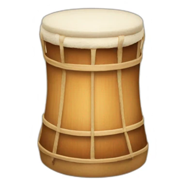 Cajón de cornetas de música sticker