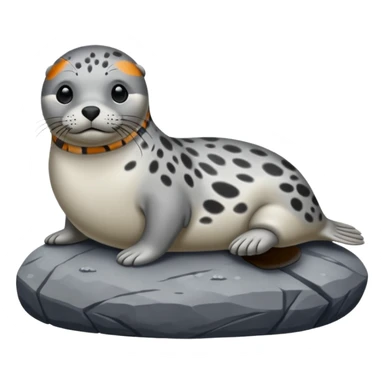 Harbor seal sticker