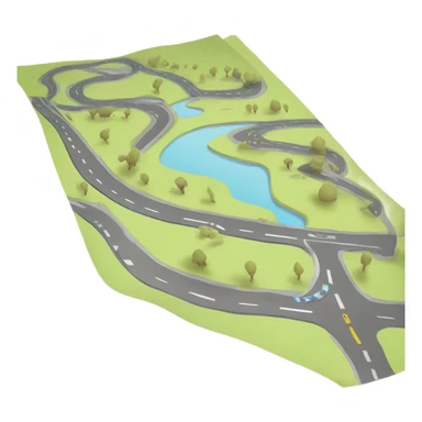 Neutral paper roadmap sticker