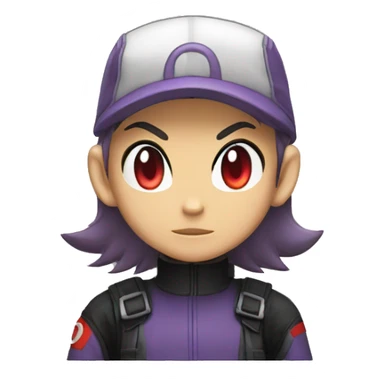 Evil Team rocket Pokemon trainer sticker