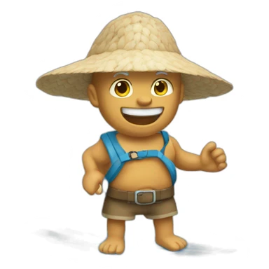 Pape surfeur sticker