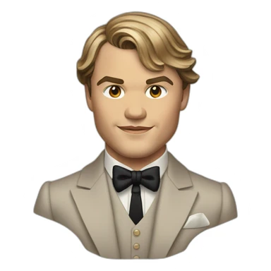 Leonardo Di Caprio great gatsby sticker
