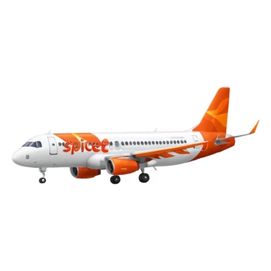 Spicejet A320neo flight sticker