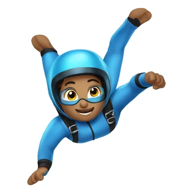 Indoor skydiving sticker