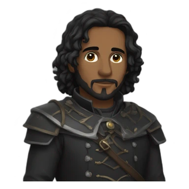 Corvo negro feroz sticker