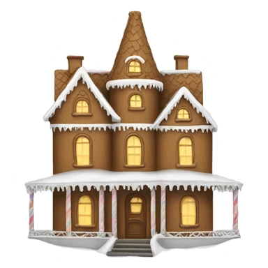 Gingerbread mansion  sticker