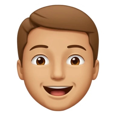 Hombre se les hace agua la boca sticker