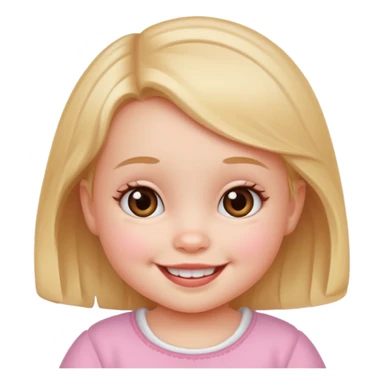 little baby girl sticker