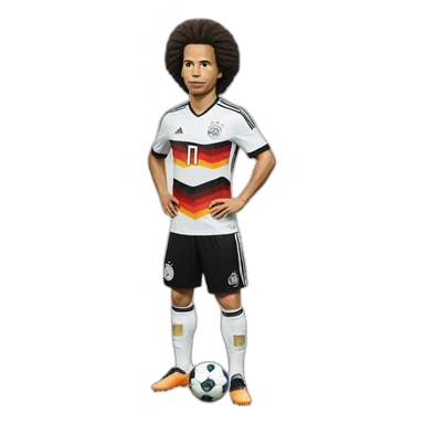 leroy sane, germany, bayern munich, soccer sticker