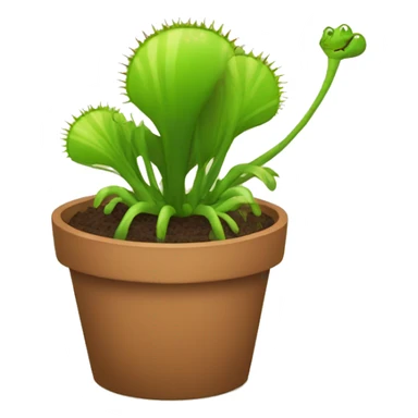 venus flytrap sticker