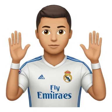 Ronaldo madrid sticker