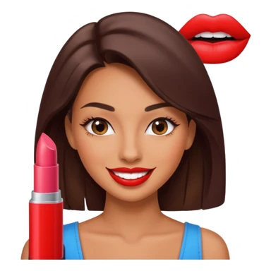 hot girl on magazine cover sticker