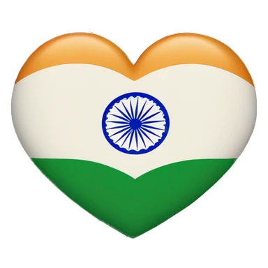 India flag exeet love sticker