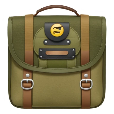 military pouch sticker