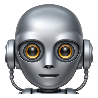 Ai robot grey sticker