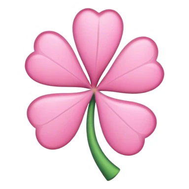 pink shamrock sticker
