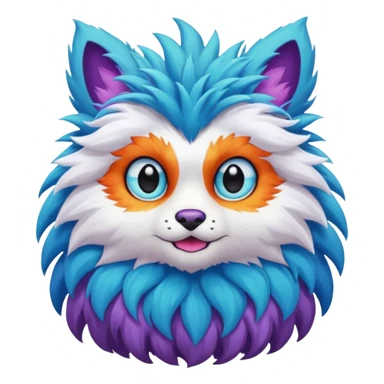 Trixy-Fakémon-hybrid-creature (full body)  sticker