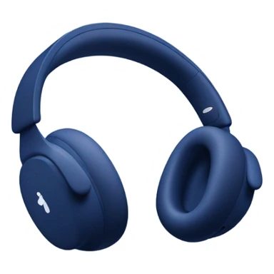 Dark blue AirPods Max sticker