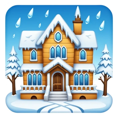 frozen big houses sticker