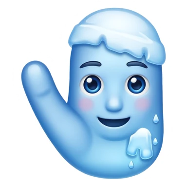 freezing thumbs up sticker