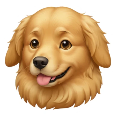 Dog golden retriever  sticker