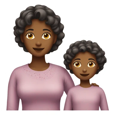 Mother and Daughter sticker
