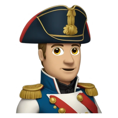 Napoleon qui dans Macarena sticker