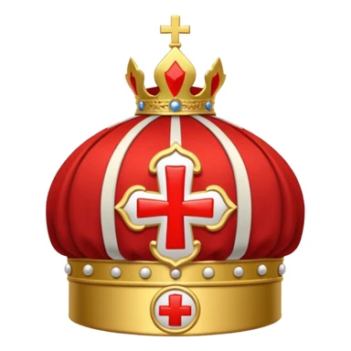 Make me a archbishop mitre I want a catholice mitre make it real life sticker