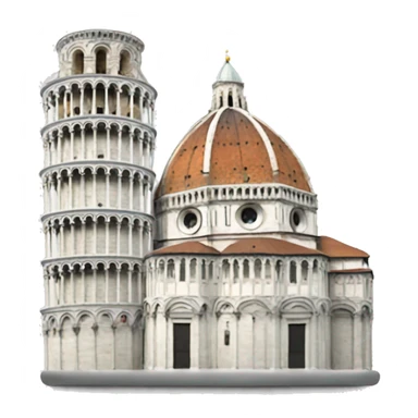 Pisa and duomo sticker