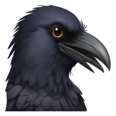 a broken raven sticker