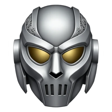 MF DOOM mask sticker