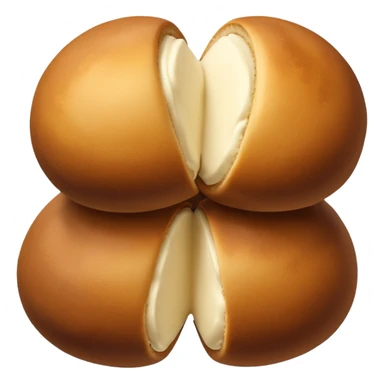 Chocolate filled dough balls  sticker