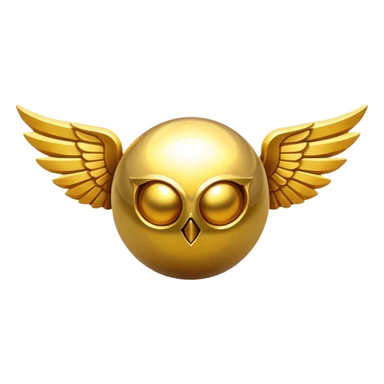 Golden-snitch sticker