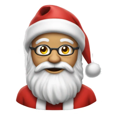 Santa Claus Hyperrealistic sticker