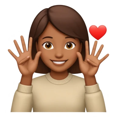 🤤+👂+👂+🤟🏻 sticker