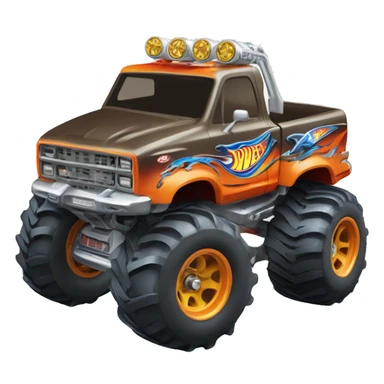 Hot wheels monster kei truck  sticker