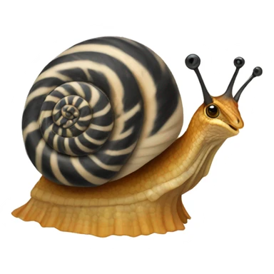 banded caracol sticker