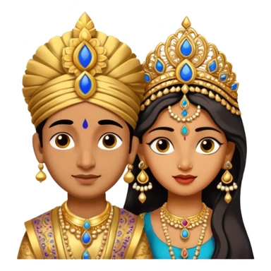 Radha Krishna sticker