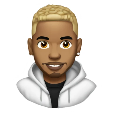 chris brown singer artist sticker