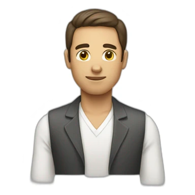 homme trisomique sticker