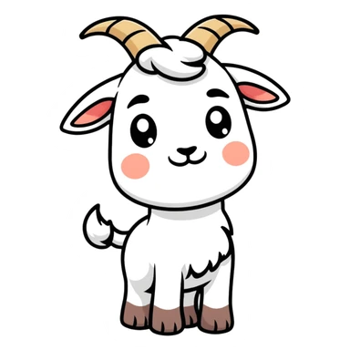 Goat Emoji sticker