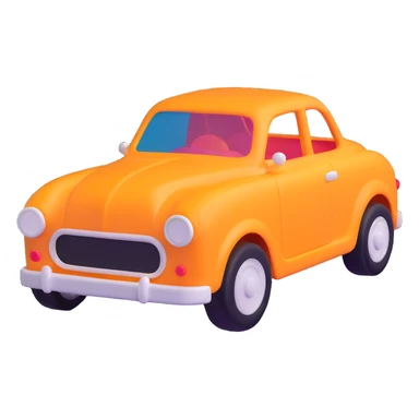toy car for children, bright colors sticker