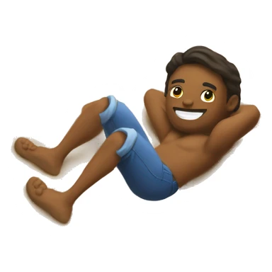 me rolling in sand on my birthday  sticker