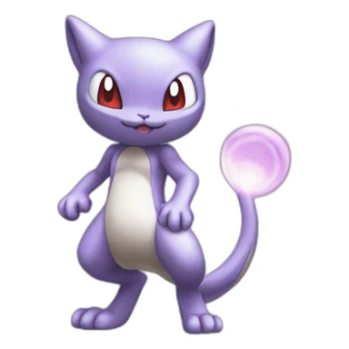 Mewtwo pokemon sticker